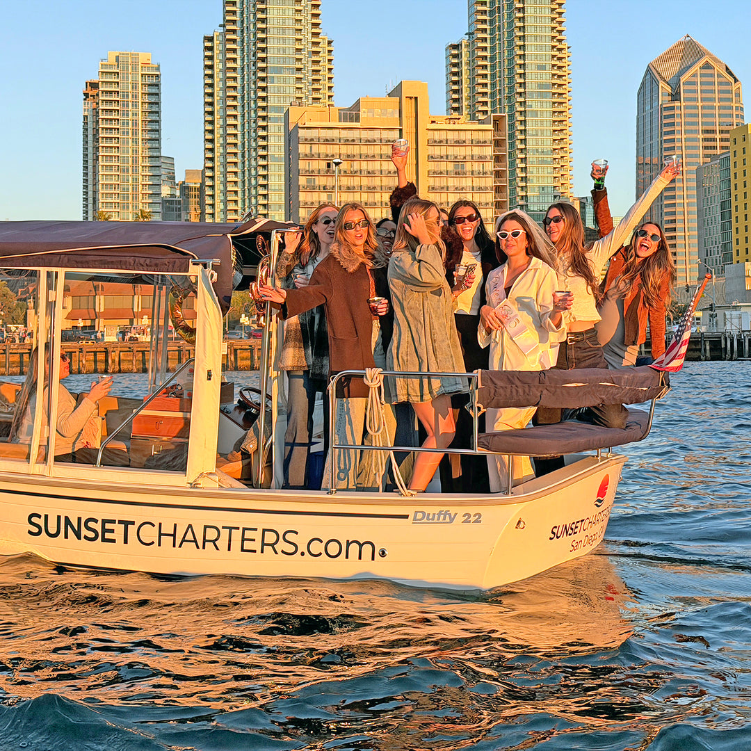 10 Person Private San Diego Bay Cruise With Captain