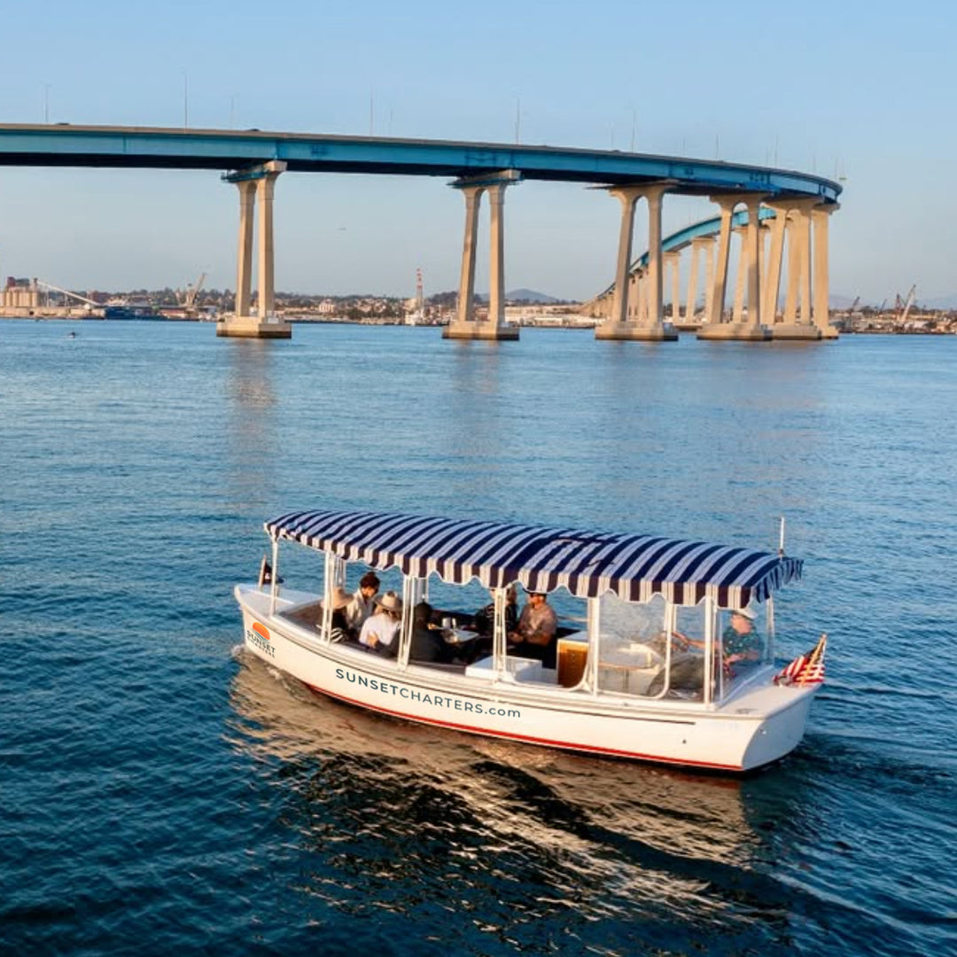 10 Person Private San Diego Bay Cruise With Captain