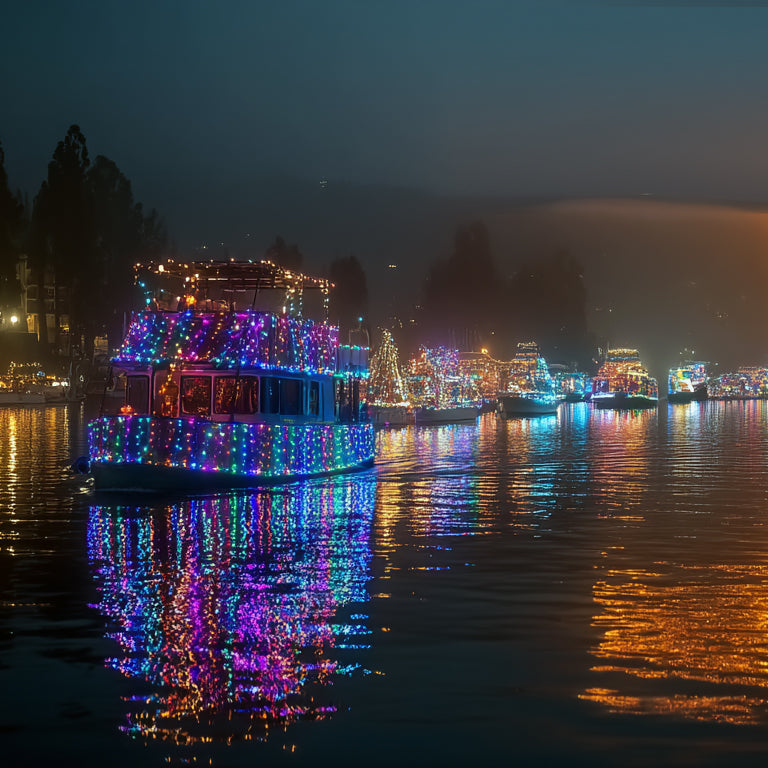 San Diego Bay Parade of Lights (Private cruise with captain and up to 10 people)