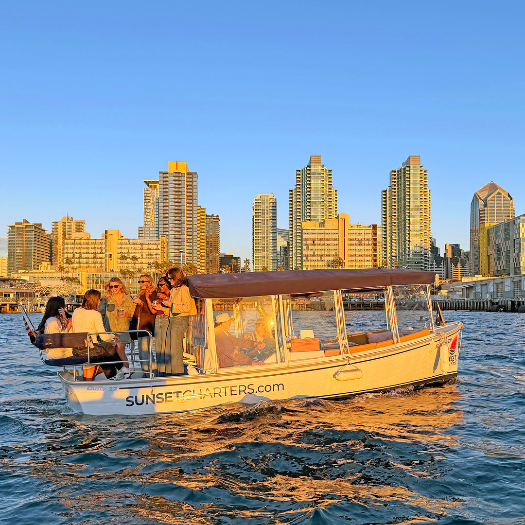 10 Person Private San Diego Bay Cruise With Captain