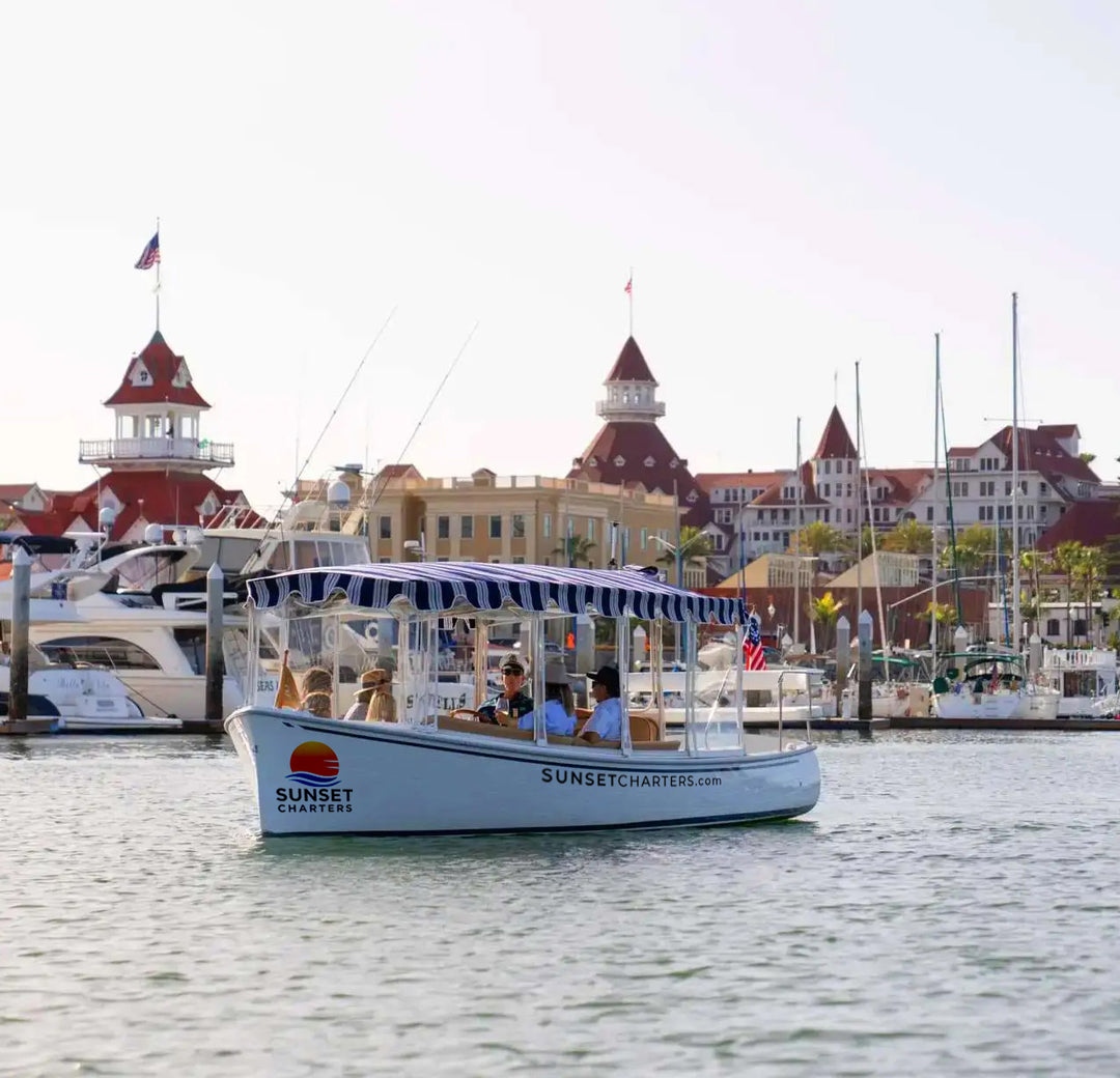 10 Person Private San Diego Bay Cruise With Captain
