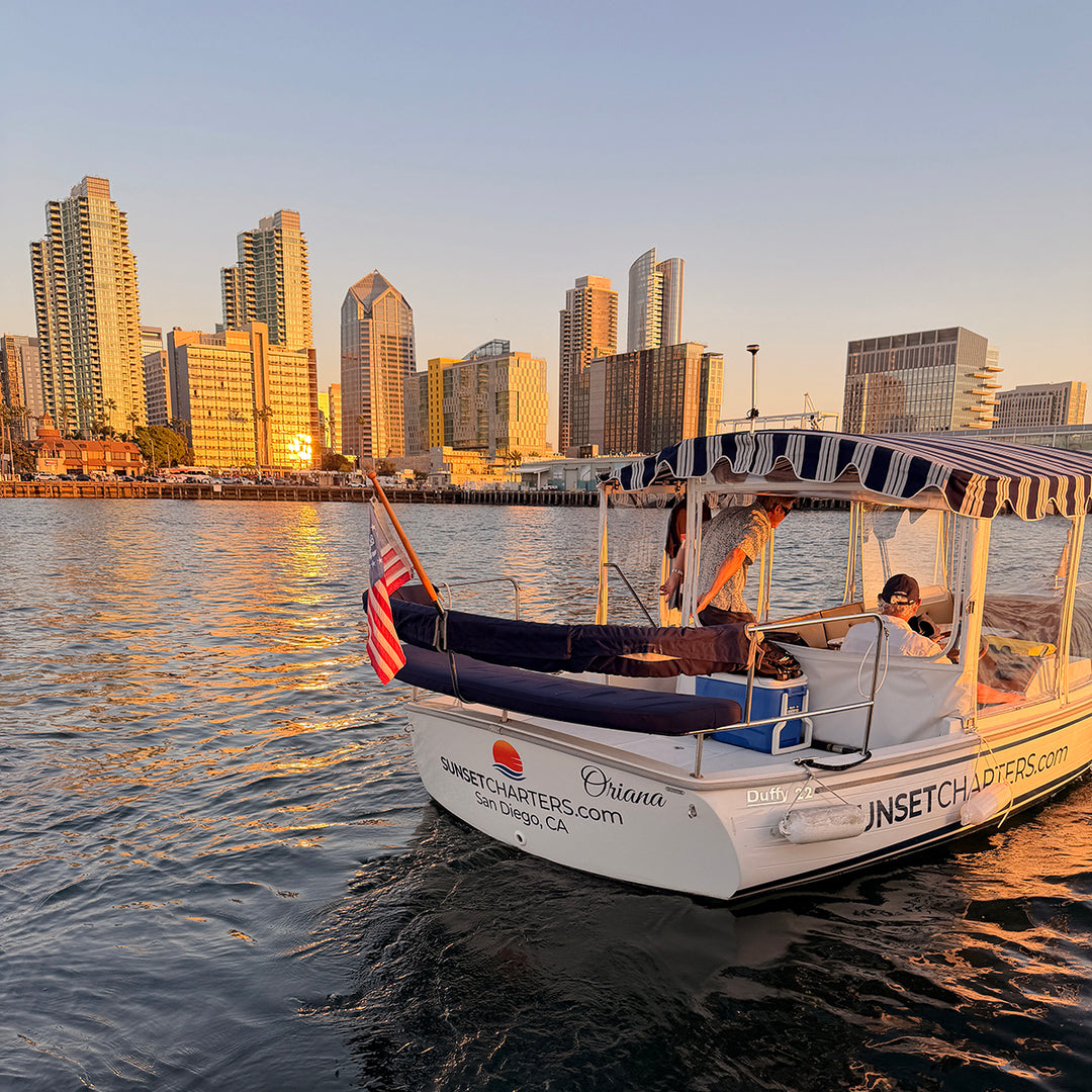 10 Person Private San Diego Bay Cruise With Captain